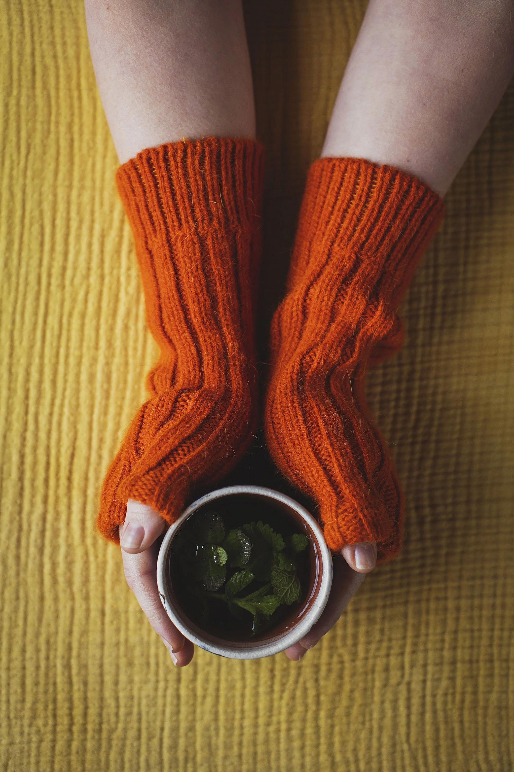 Melyn Mair Woollen Handwarmers