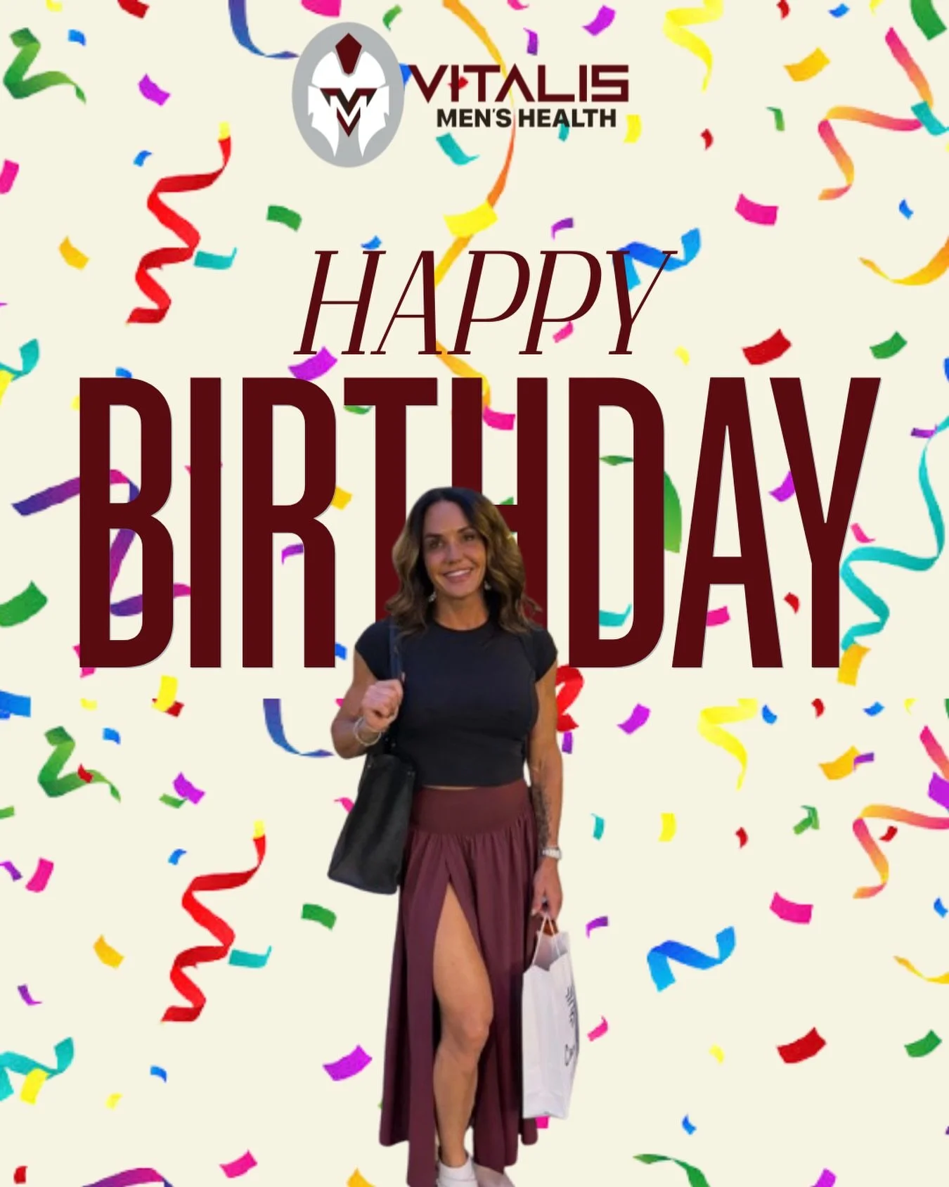 Happy Birthday to our amazing FNP, Tracy!

Your dedication to our patients and the energy you bring to the clinic makes a real difference. We are grateful to have you on the Vitalis Men&rsquo;s Health team and appreciate the care, knowledge, and posi