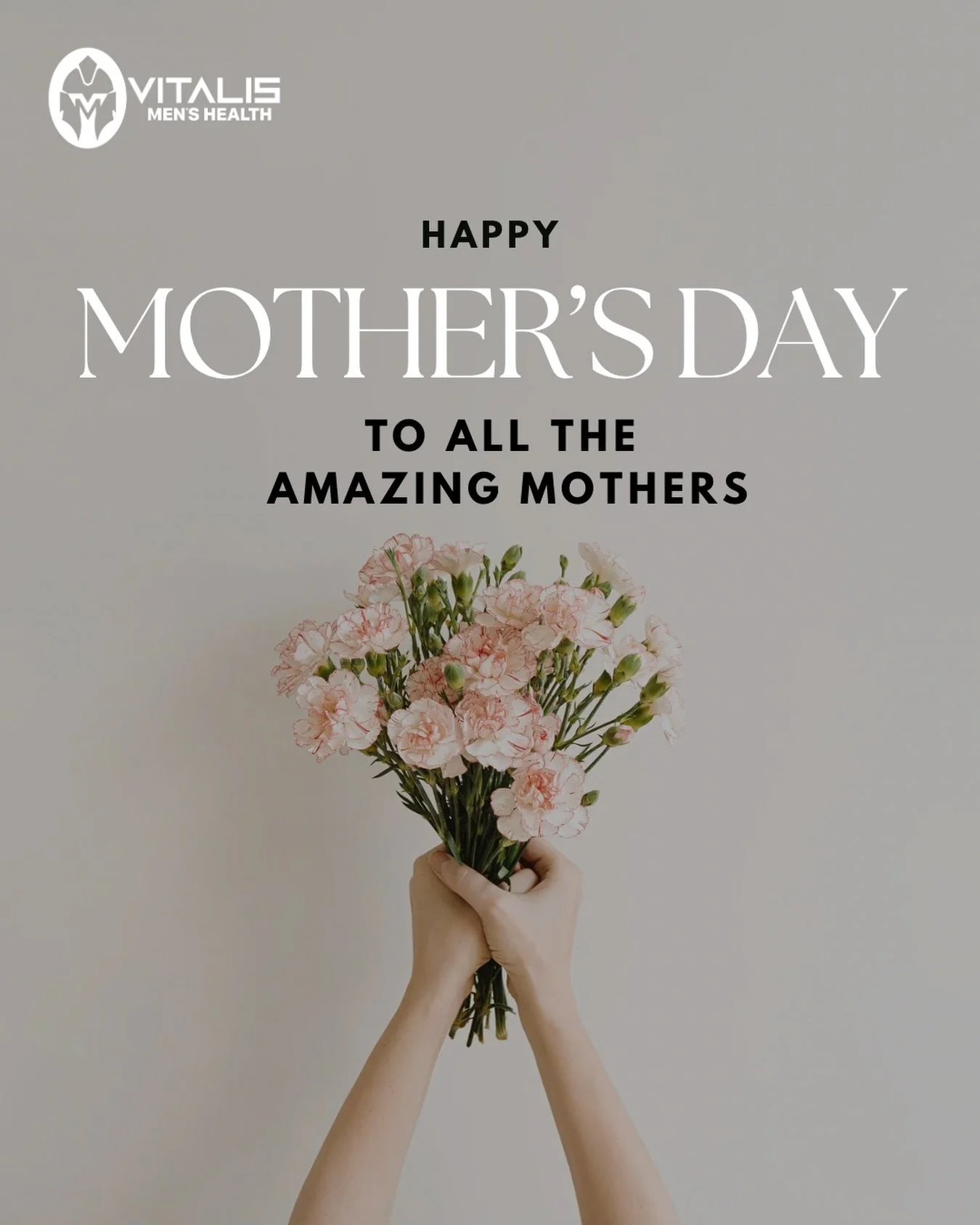 Happy Mother&rsquo;s Day 💐

To all the moms out there&mdash;thank you for everything you do, seen and unseen.

Wishing you a day to relax, feel appreciated, and maybe even take a little time for yourself. 💙

&mdash; Vitalis