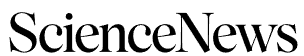 ScienceNews logo in black and white.