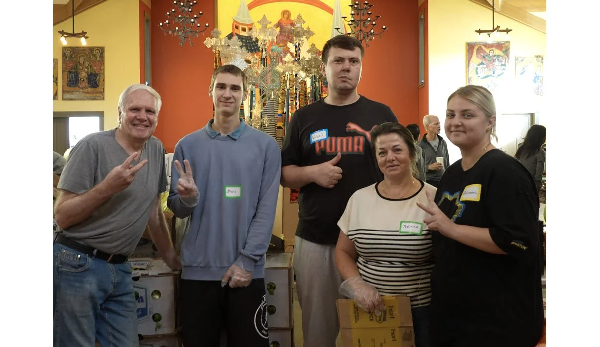 Ukrainian refugees in San Francisco by photographer Stephanie Allison Jolluck
