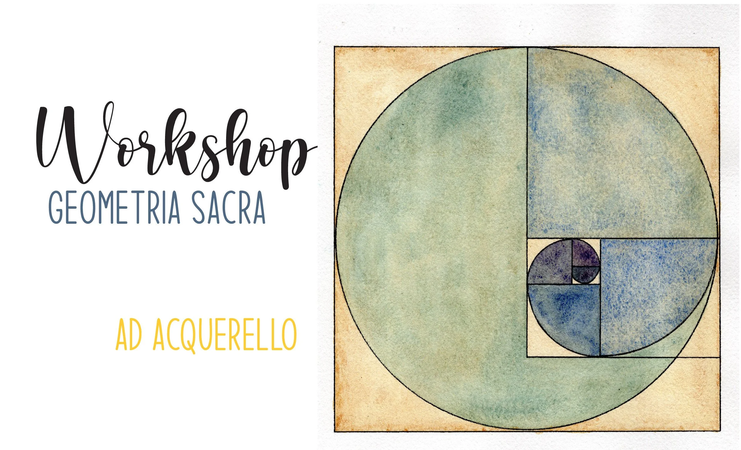 GEOMETRIA SACRA AD ACQUERELLO