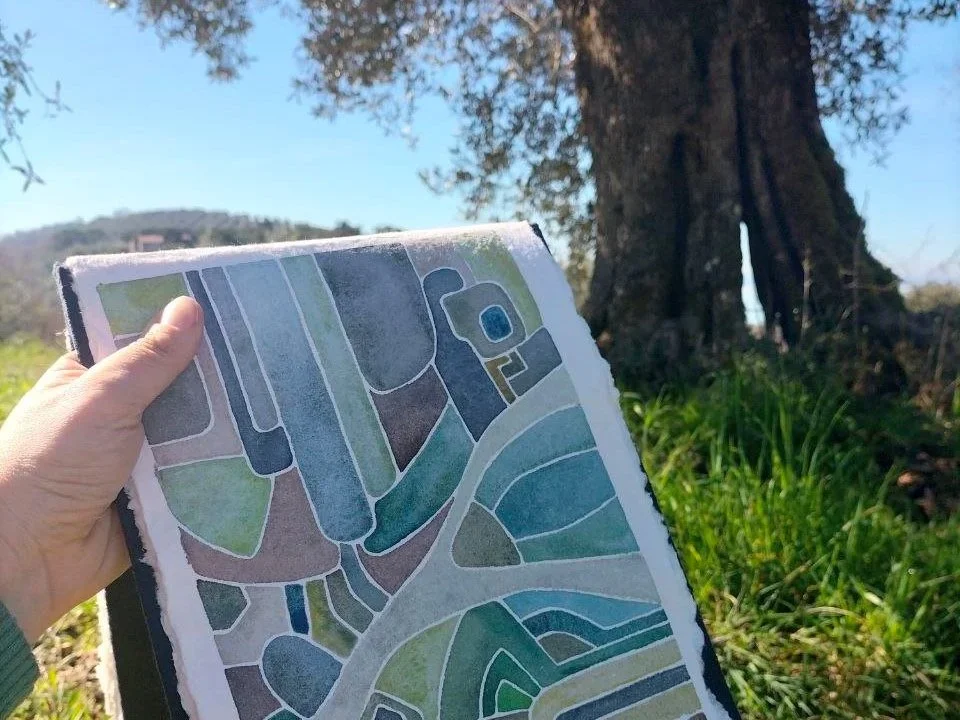 Cosa accade quando dipingiamo?