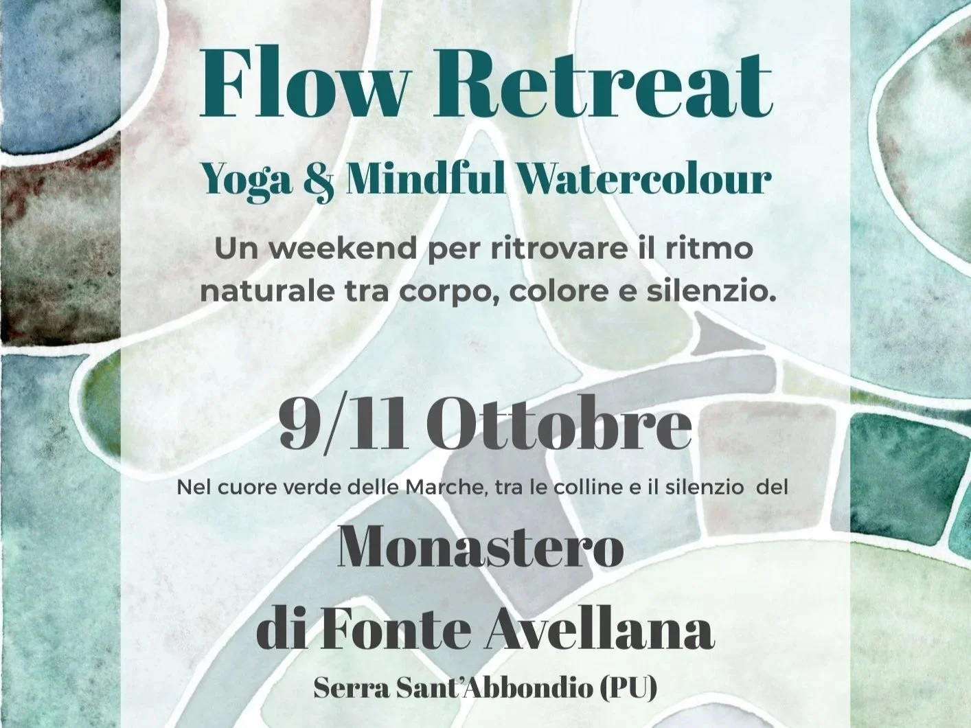 FLOW RETREAT YOGA&MINDFUL WATERCOLOUR