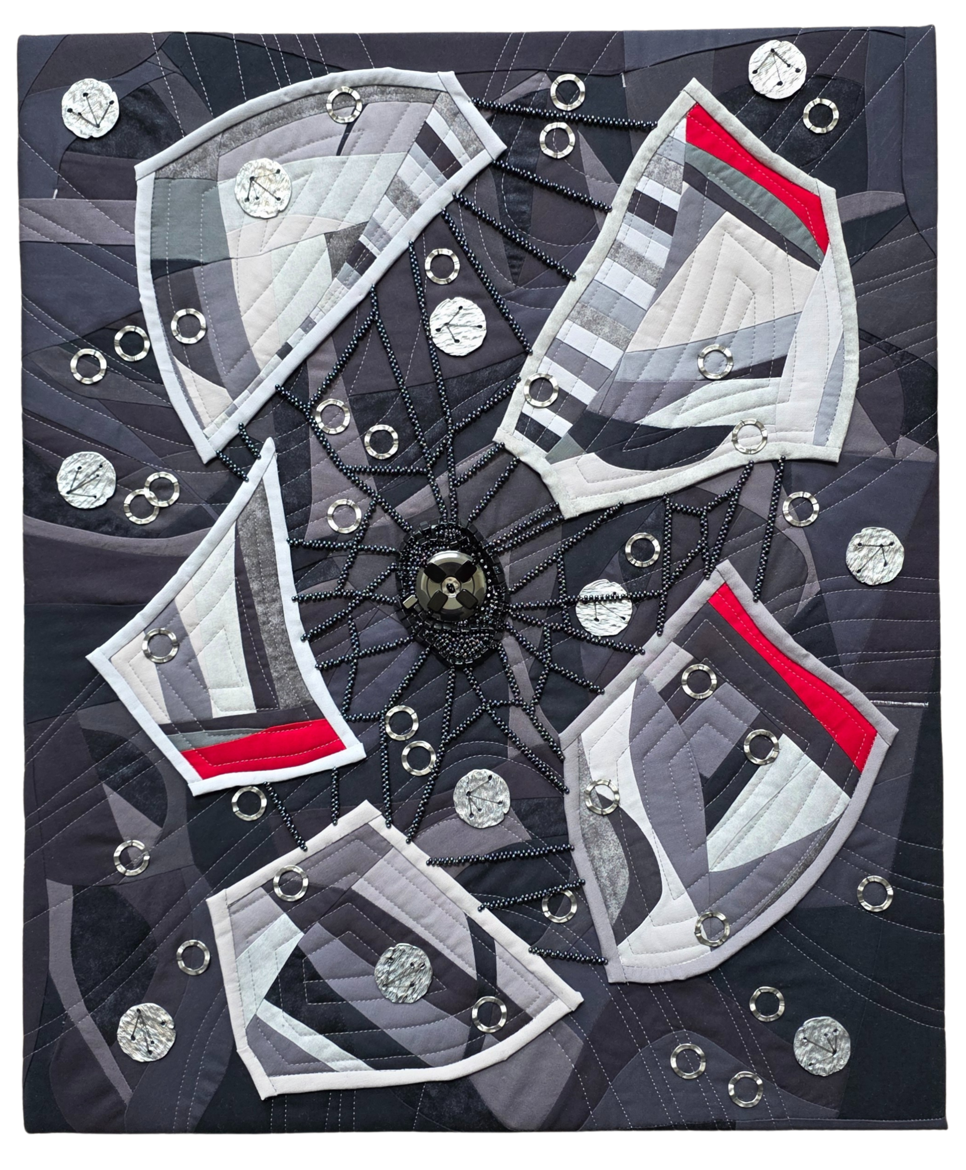 Regina X. Jiron - Mixed Media Textile Art