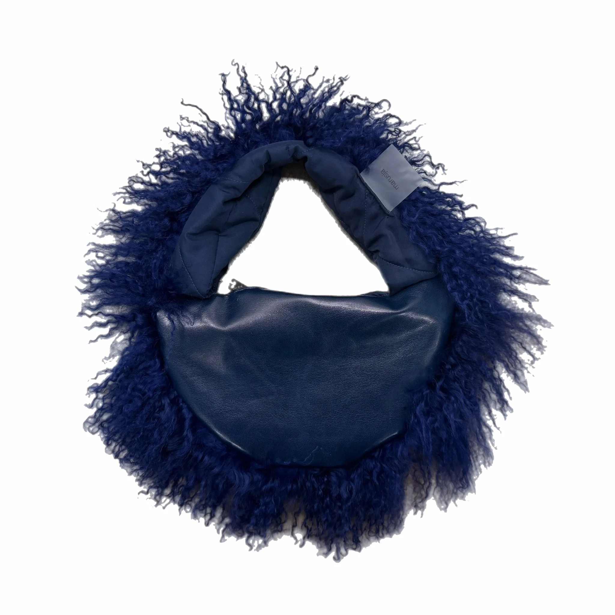 the half leather navy gioia