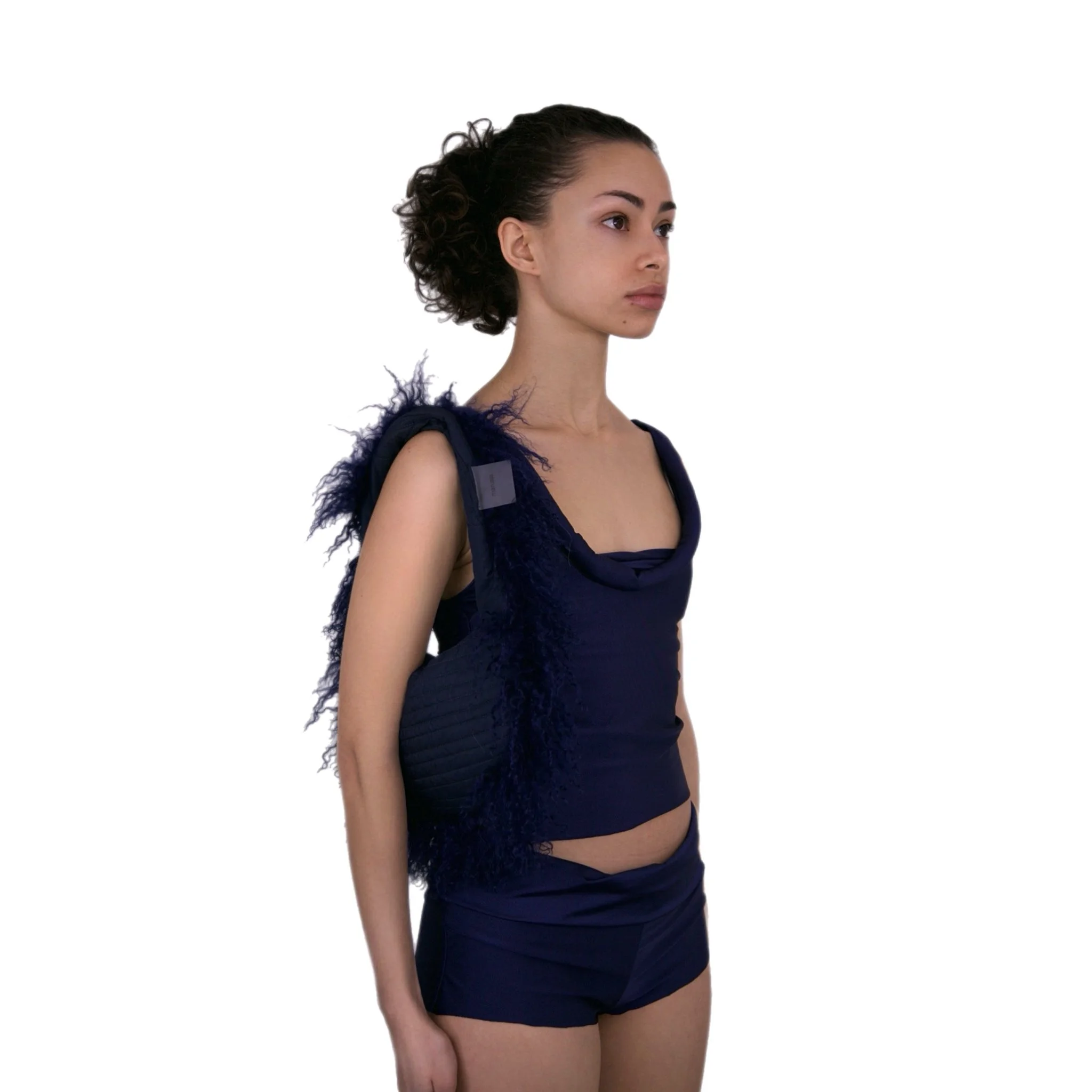 the whole navy blue set