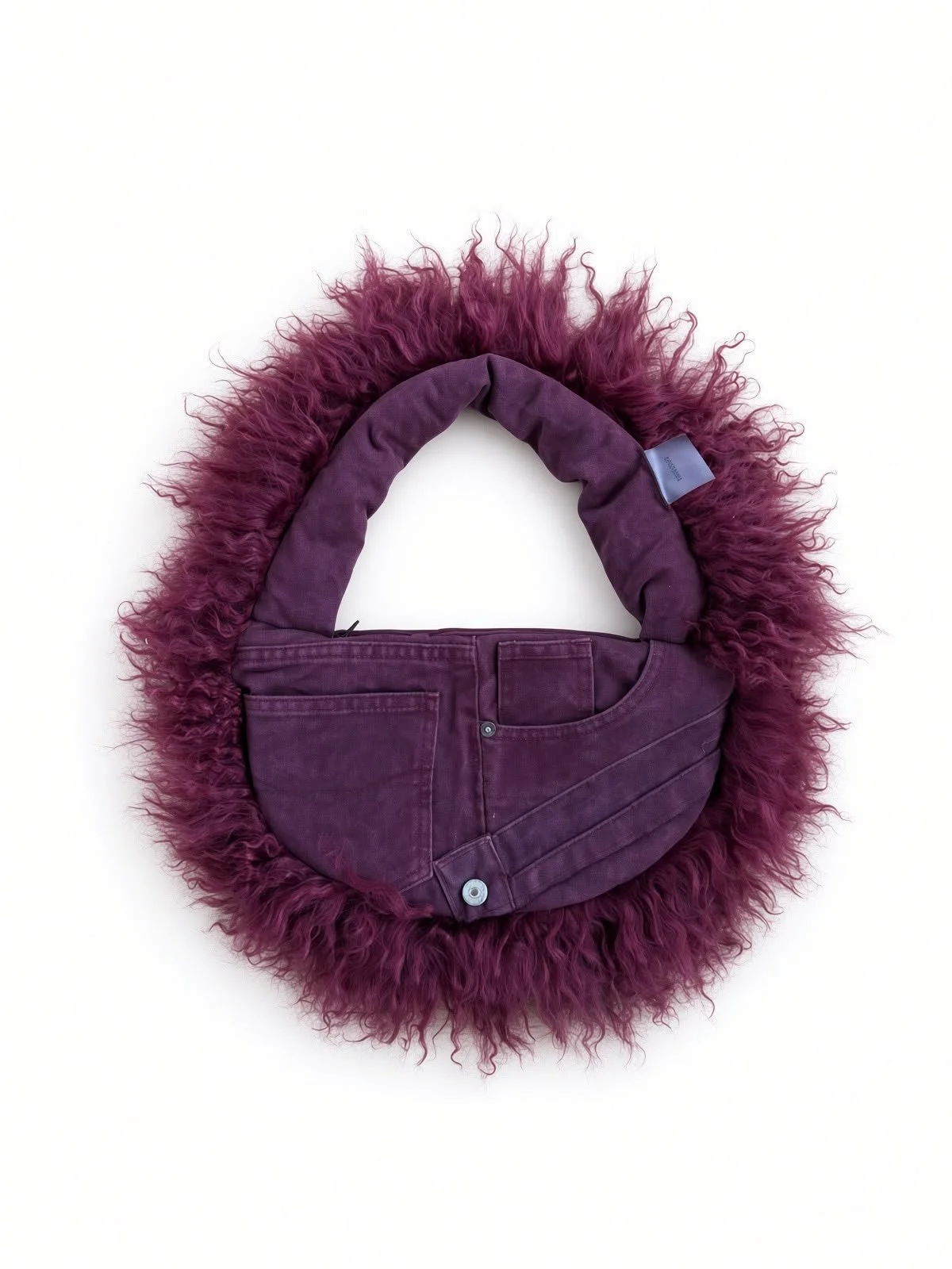 the violet denim gioia bag medium