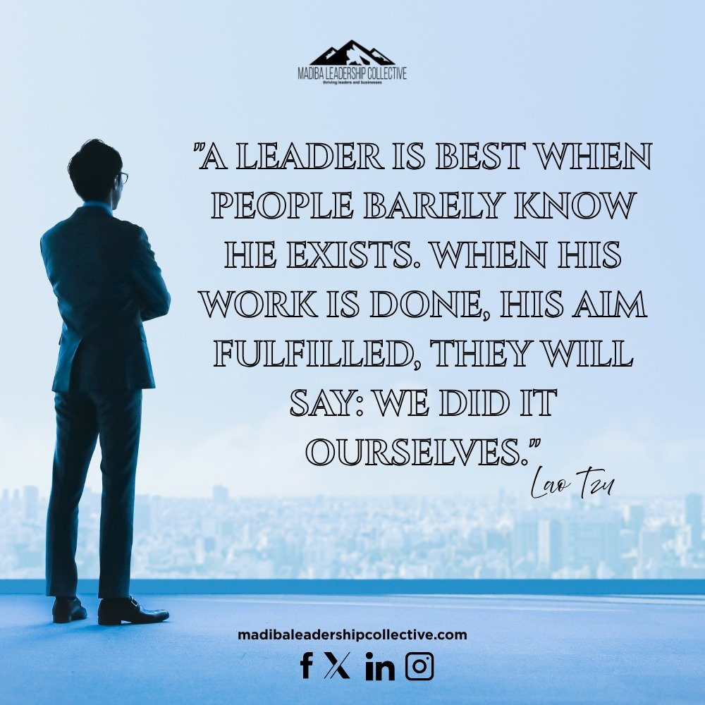 Lao Tzu packs an entire leadership philosophy into one graceful line. It flips the conventional image of leadership on its head—less about commanding from the front, more about empowering others so completely that they don’t even notice t