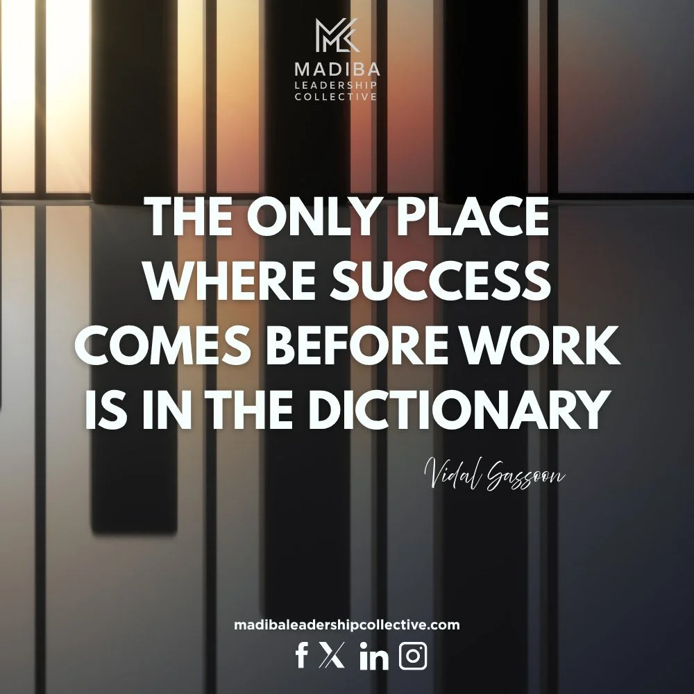 This quote carries a timeless truth. It’s a clever reminder that there are no shortcuts—hard work always precedes real success.
#leadership #leadershipmatters #leadershipexcellence