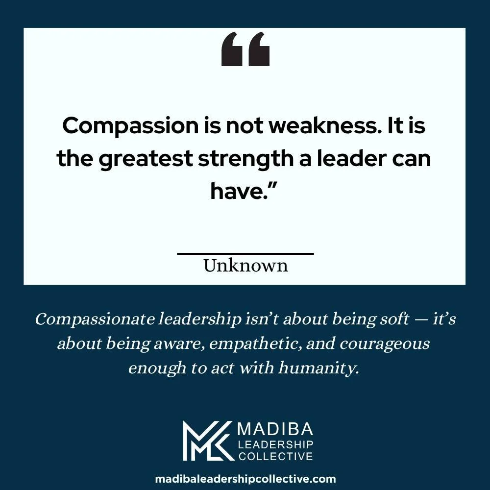 A compassionate leader:
-Earns trust rather than demands it.
-Inspires loyalty instead of enforcing compliance.
-Builds stronger teams through understanding, not fear.
True strength is shown in how you uplift others, especially in difficult momen