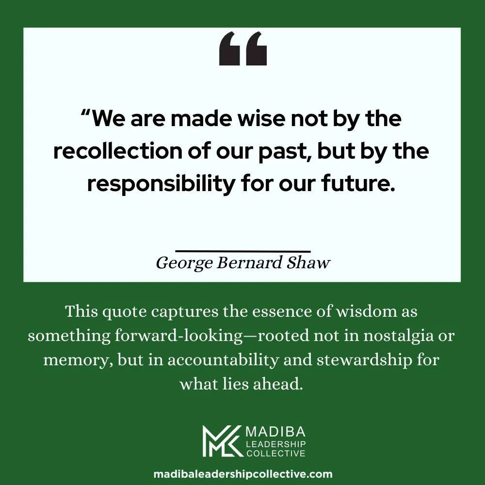 True wisdom is inseparable from responsibility&mdash;our choices define whether we grow or stagnate.
#madibaleadershipquotes #inspirationalquotes
