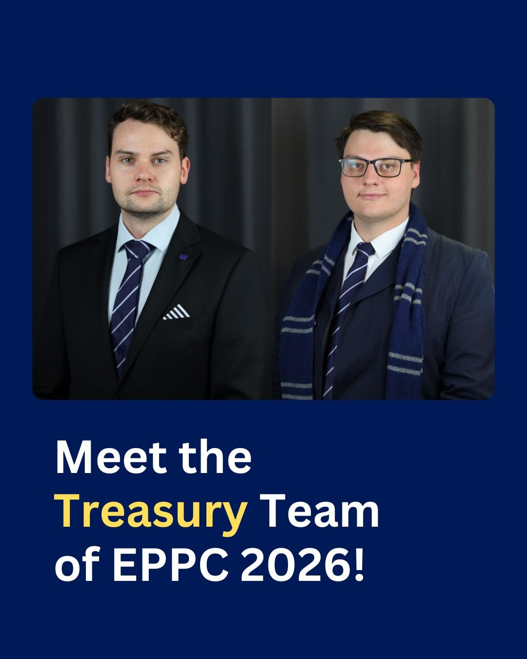 Steady hands. Sharp minds. This is the team keeping our treasury moving with clarity and control.
Want to know more? Stay tuned.
#eppc2026 #europe #publicpolicy #internationalaffairs