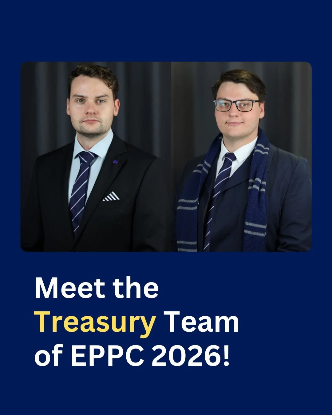 Steady hands. Sharp minds. This is the team keeping our treasury moving with clarity and control.
Want to know more? Stay tuned.
#eppc2026 #europe #publicpolicy #internationalaffairs