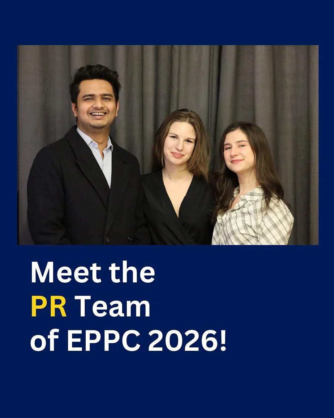 Meet the minds behind our message! The PR team is ready for an unfortgettble EPPC 2026. 🤳💙

Want to know what EPPC26 will be about? Stay tuned&hellip; 👀

#eppc2026 #europe #publicpolicy #internationalaffairs
