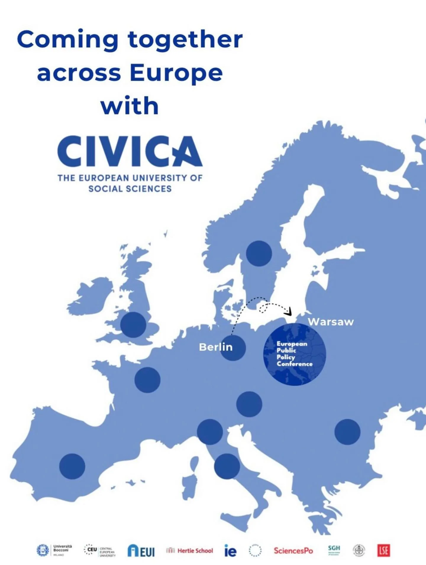European Public Policy Conference 2026 💫 

Across Europe, students, researchers, and institutions are coming together through CIVICA &ndash; The European University of Social Sciences to shape a more connected, resilient, and forward-looking academi