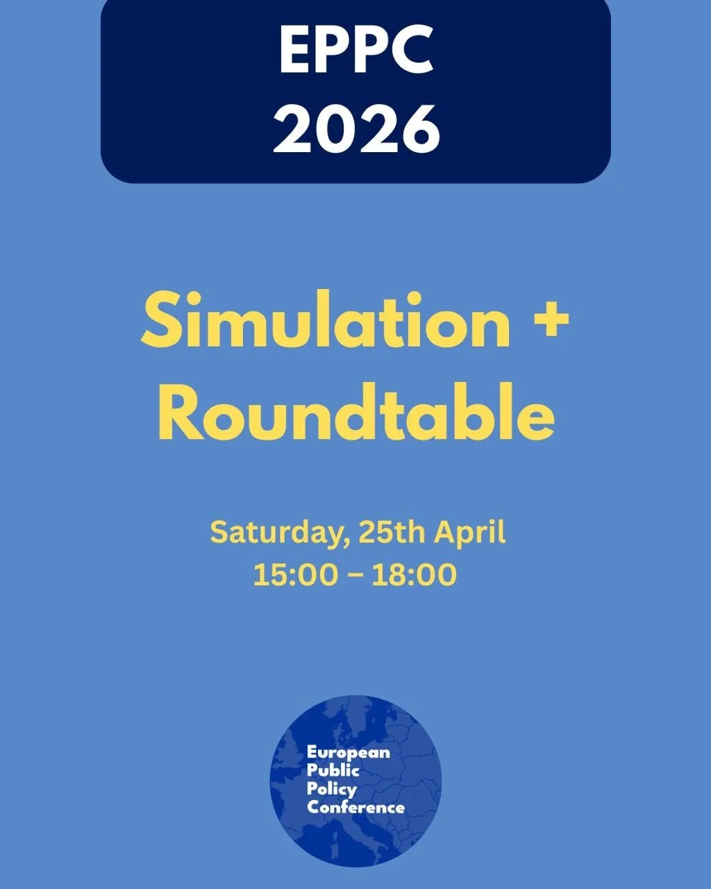European Public Policy Conference (EPPC) 2026 is just around the corner. 💫  On 25-26 April, we will welcome you at the SGH Warsaw School of Economics for the 18th edition of the conference under the theme "Building a Resilient Union &ndash; Def