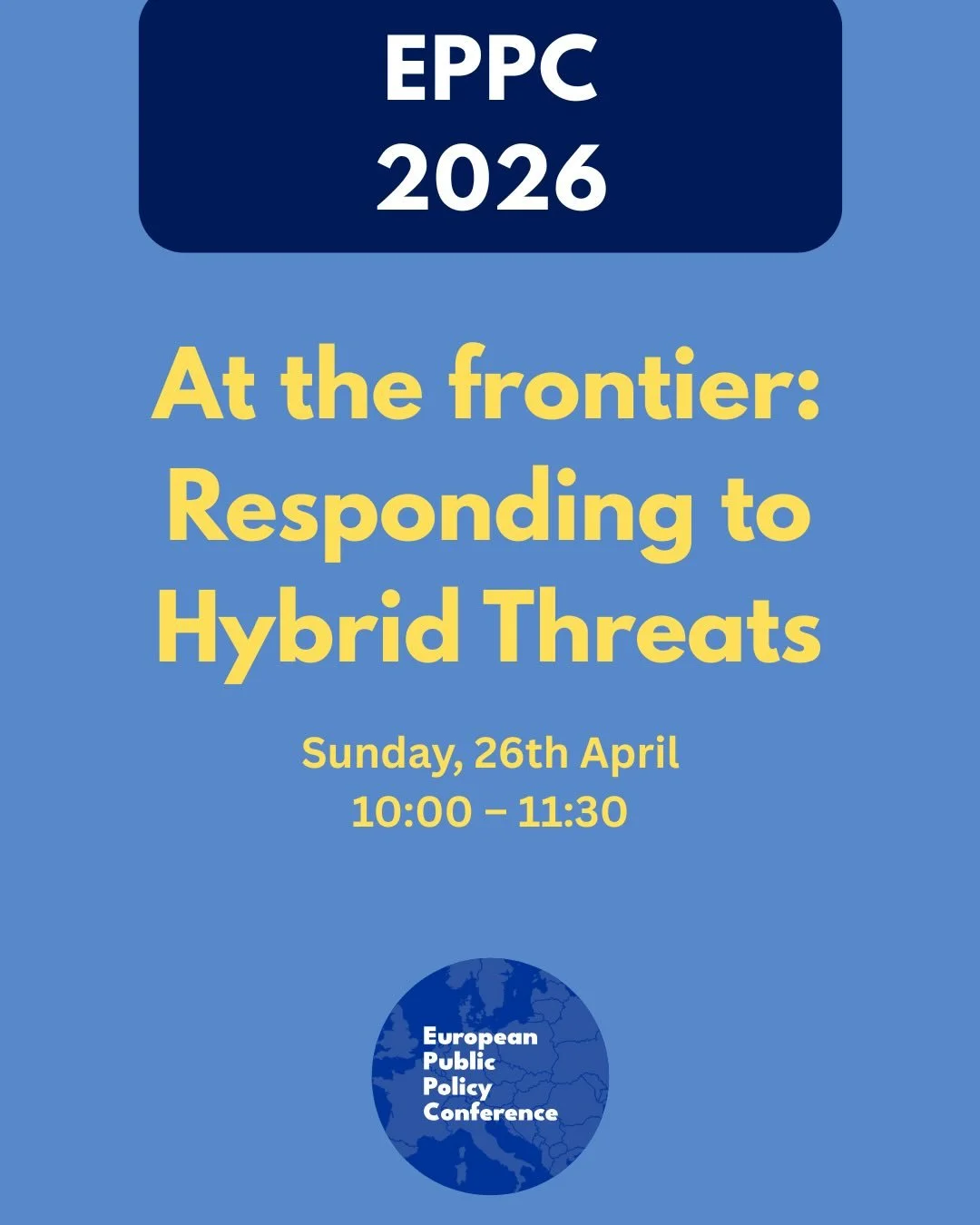 We are pleased to welcome Manuel Sarrazin to EPPC 2026. 🎤

As President of the @suedosteuropagesellschaft , former Member of the Deutscher Bundestag (2008&ndash;2021), and former Special Representative of the German Federal Government for the Wester