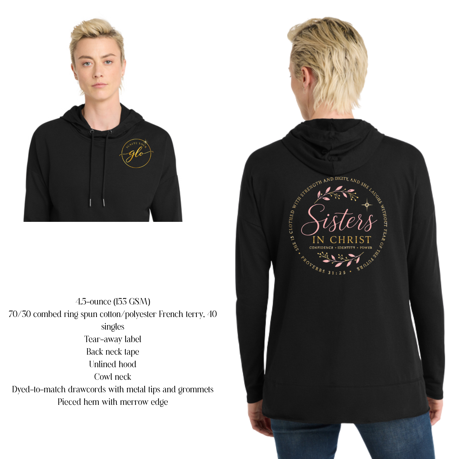 Lightweight Sisters in Christ Hoodie