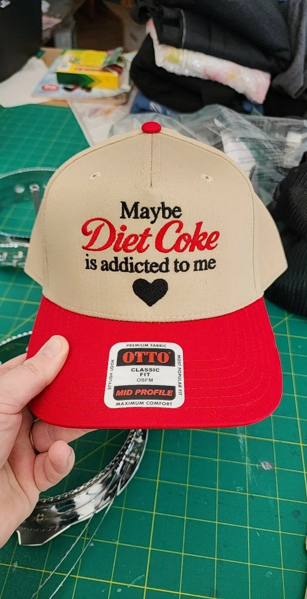 Diet Coke Embroidered Hat