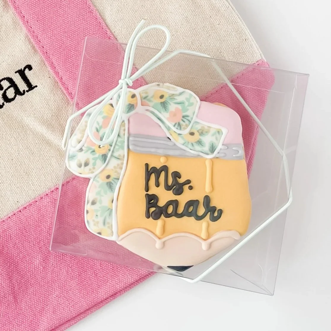 Personalized Teacher Cookie