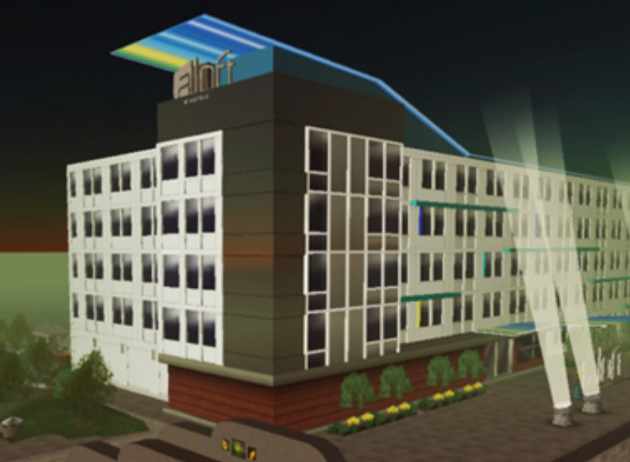 Brand campaign - Aloft hotels - Second Life