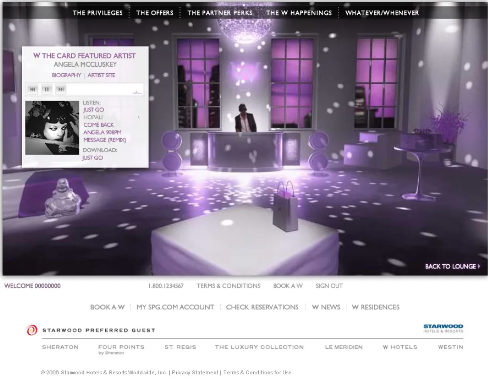 Brand campaign - W Hotels Whatever/Whenever