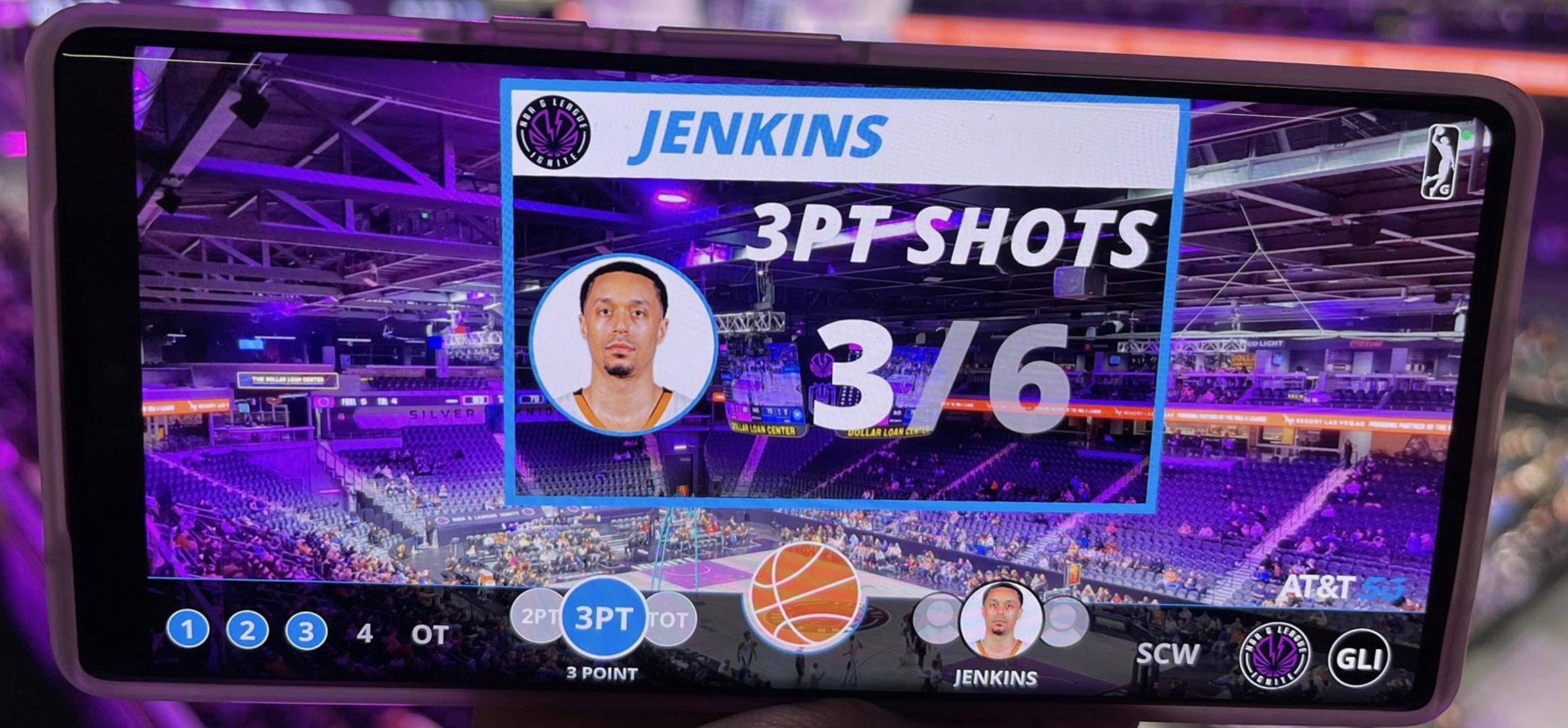 Quintar, AT&T Create New AR Experience for G League Fans in the Stands