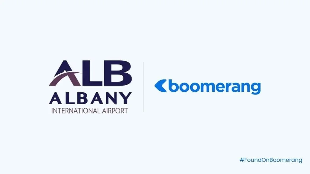 Boomerang Partners with Albany International Airport