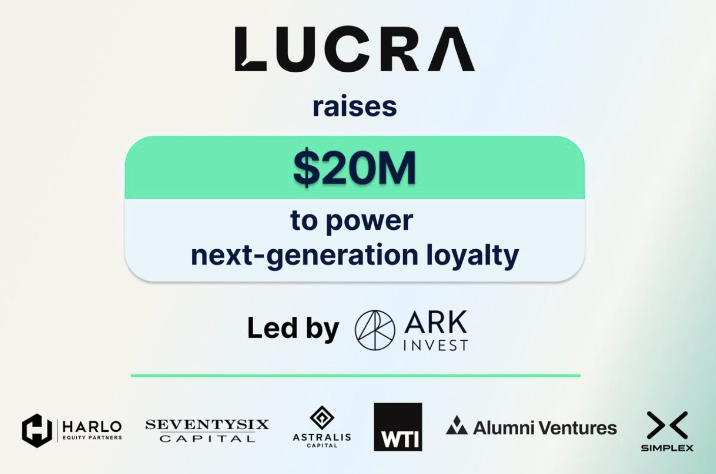 Lucra Raises $20 Million