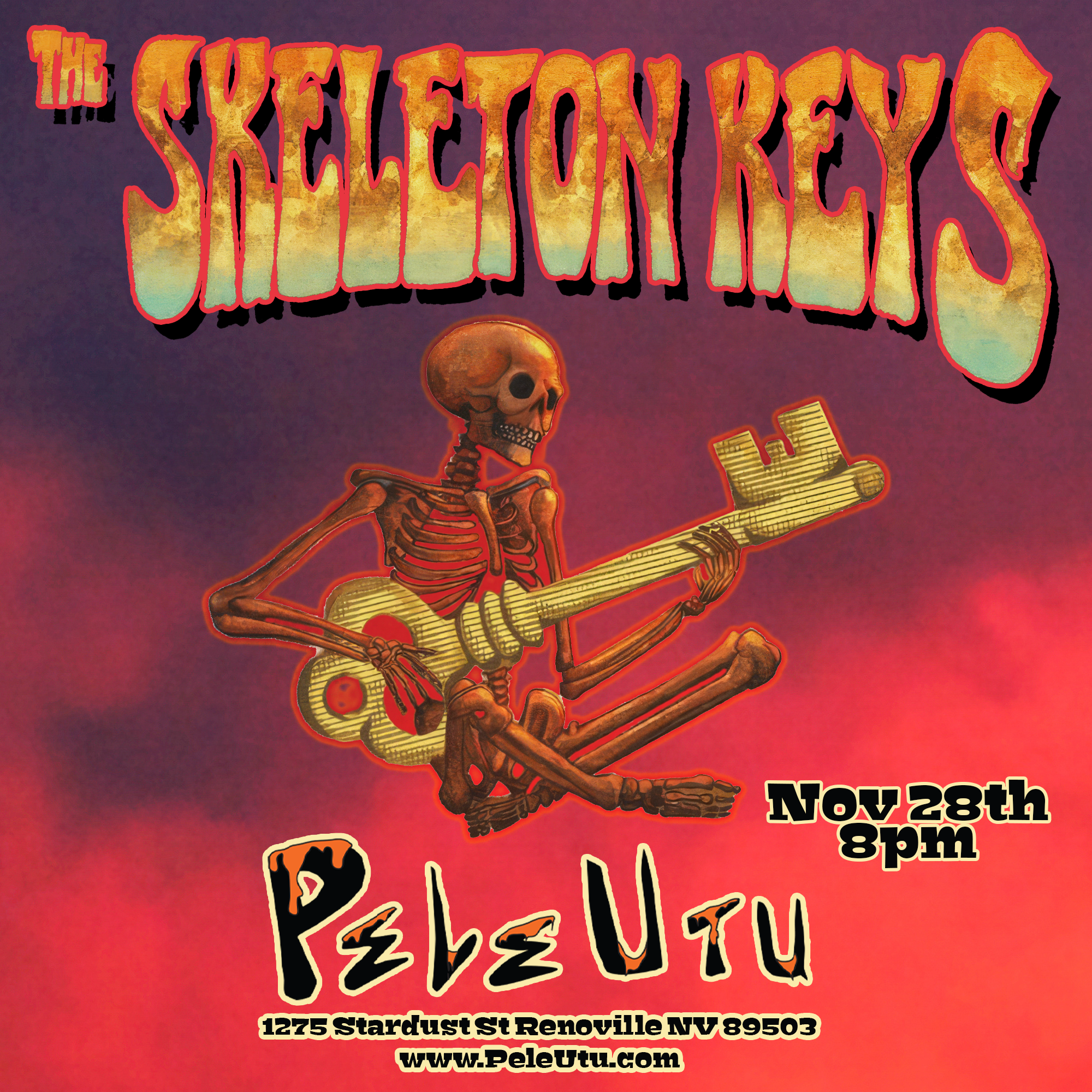 The Skeleton Keys at Pele Utu