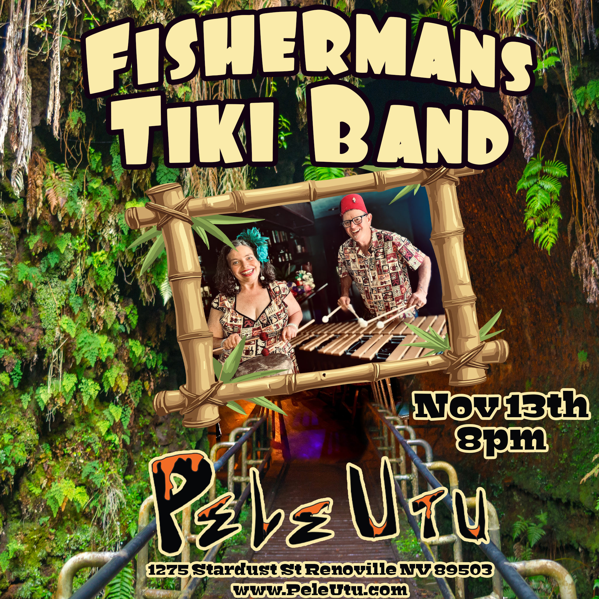 Fishermans Tiki Bar t Pele Utu