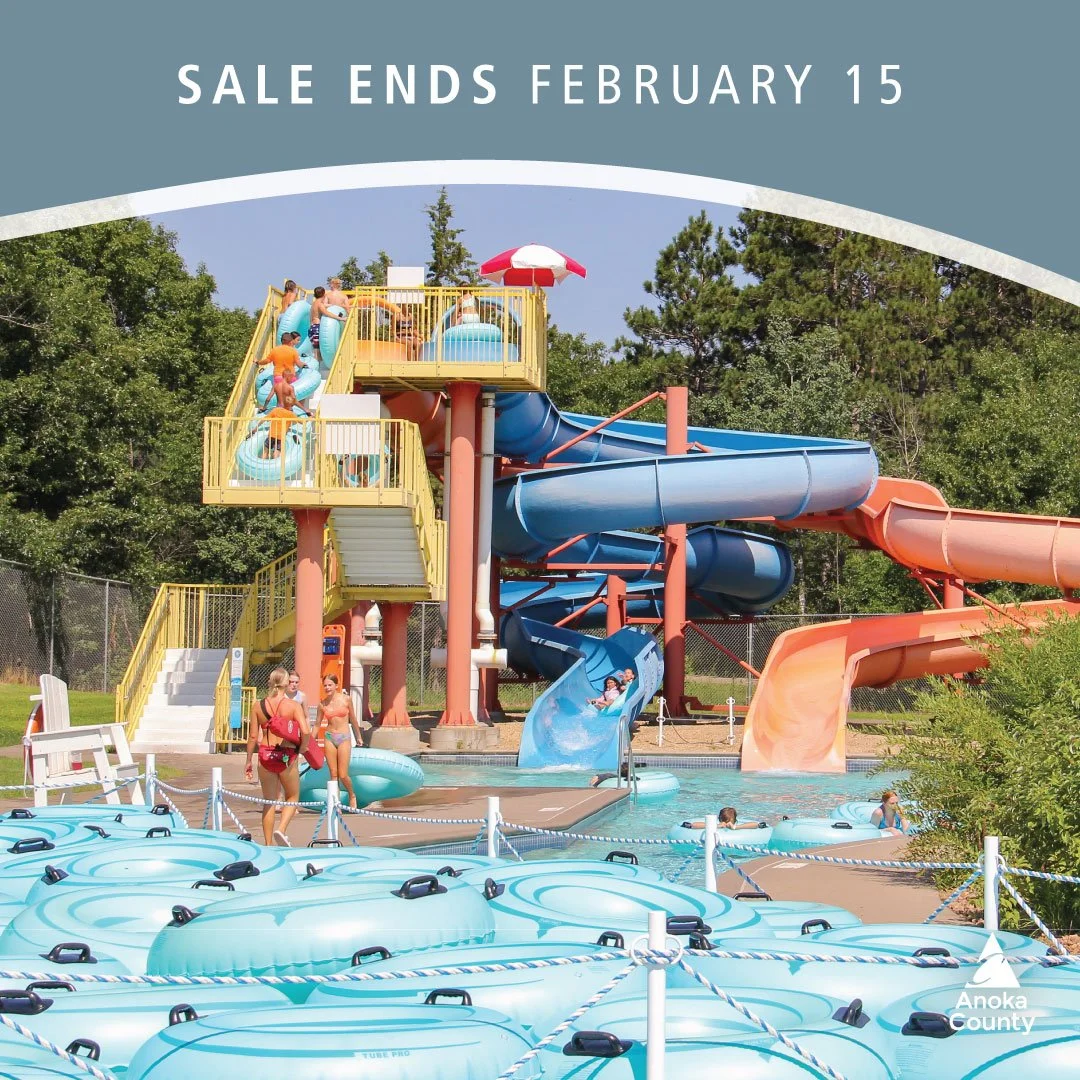 ⏳Time is running out to save on unlimited access to summer fun at Bunker Beach! 🌊

👉 Save 10% on all season passes through Sunday, February 15. 😎

#BunkerBeachMN #Summer2026