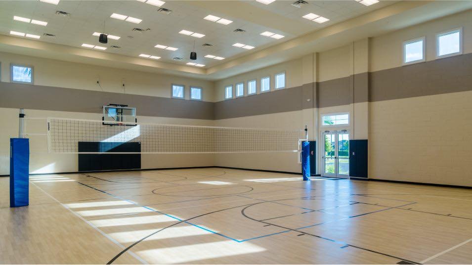 Indoor Basketball court