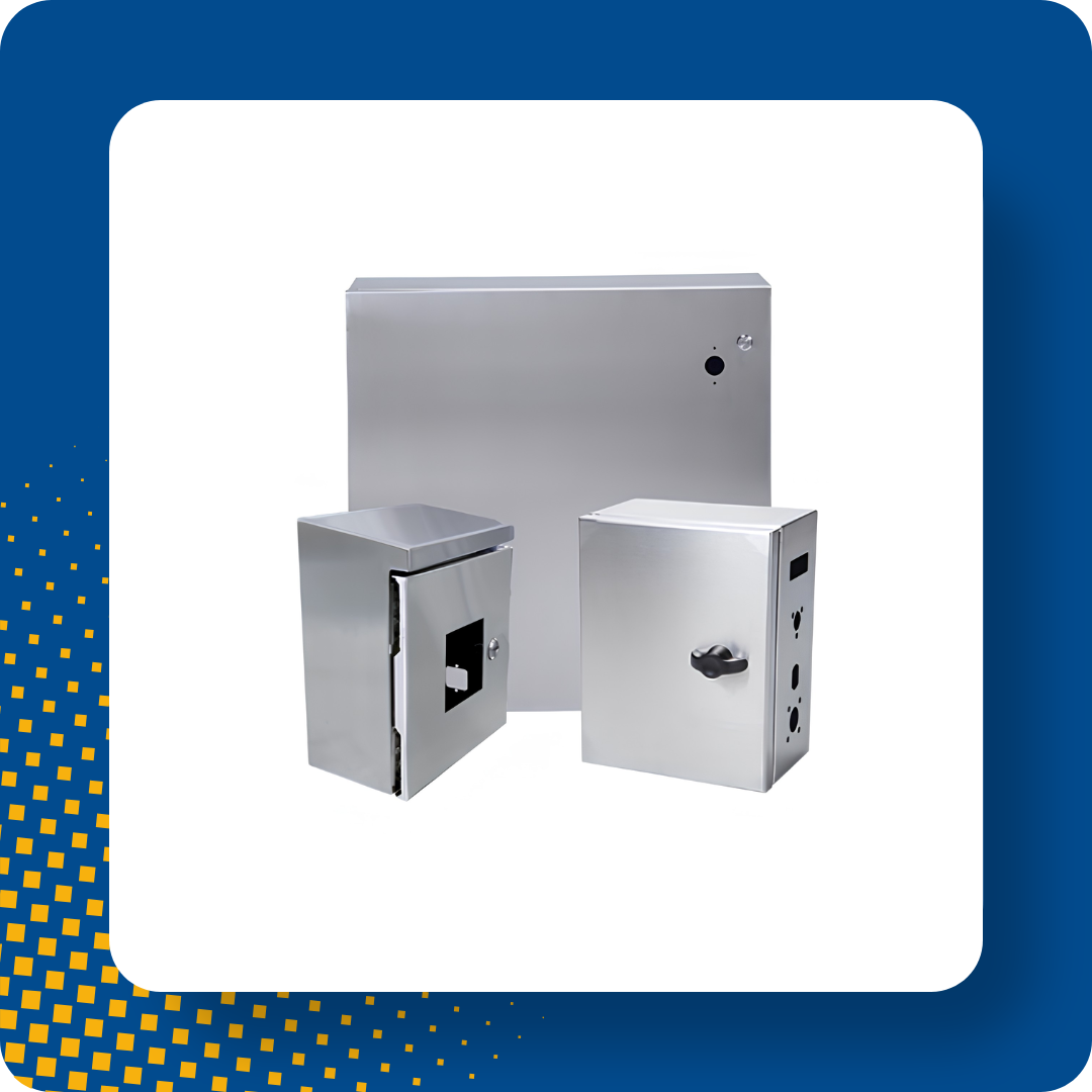 Integra stainless steel electrical enclosure for industrial and outdoor applications