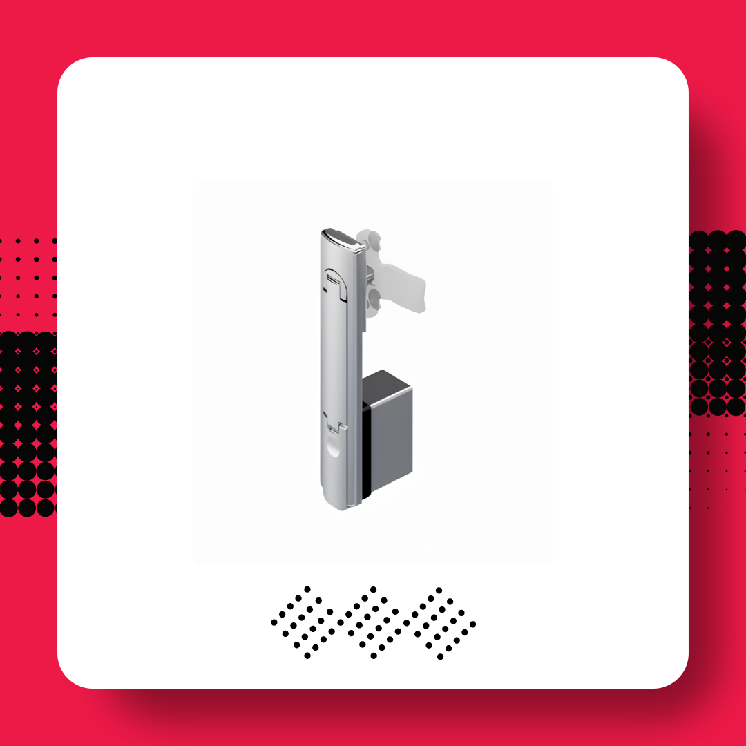 DIRAK swinghandle locking systems for secure and user-friendly access to industrial enclosures