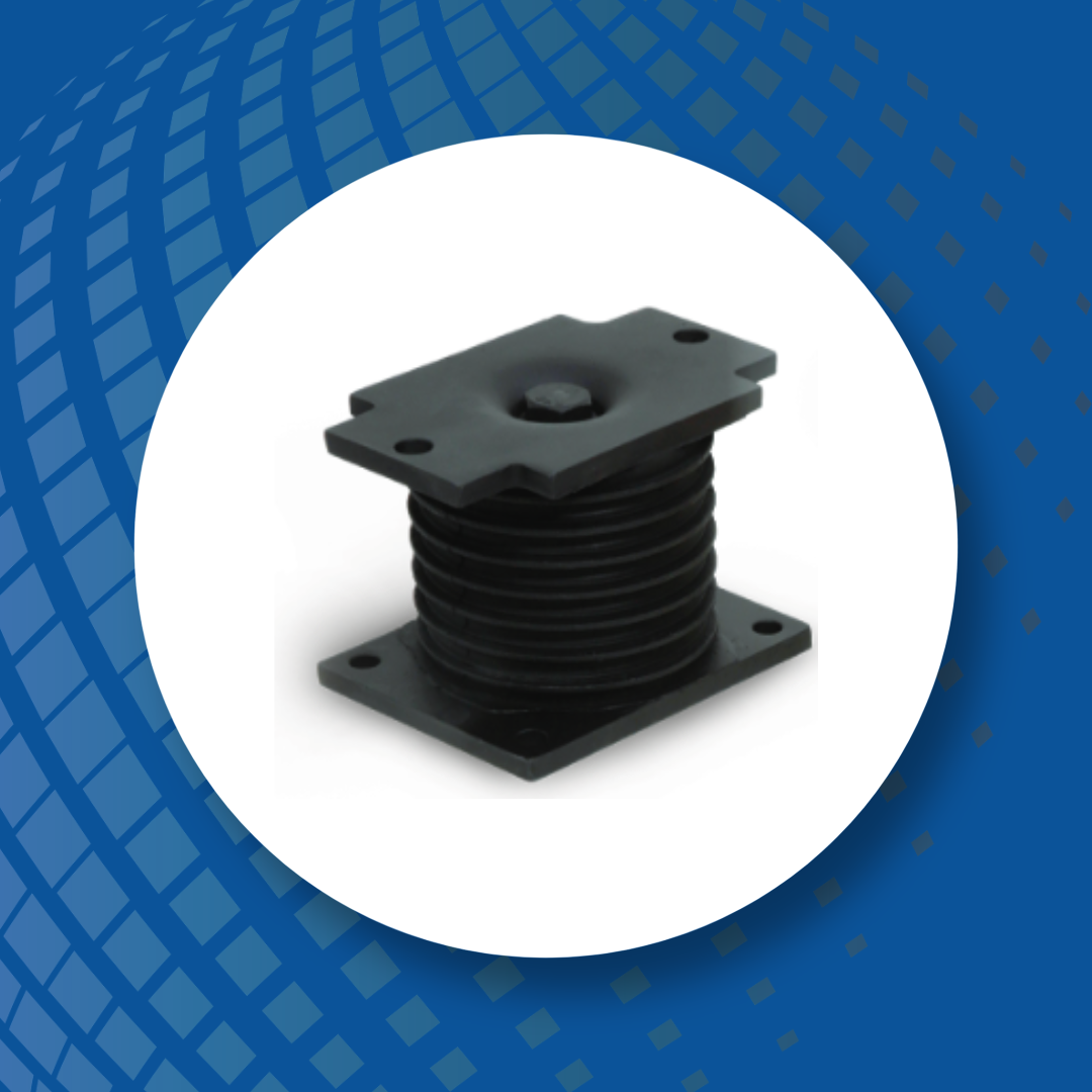 Polybond sandwich mounts for vibration isolation and shock absorption