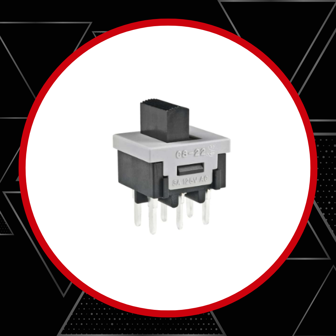 NKK slide switch for compact PCB circuit control and electronic applications