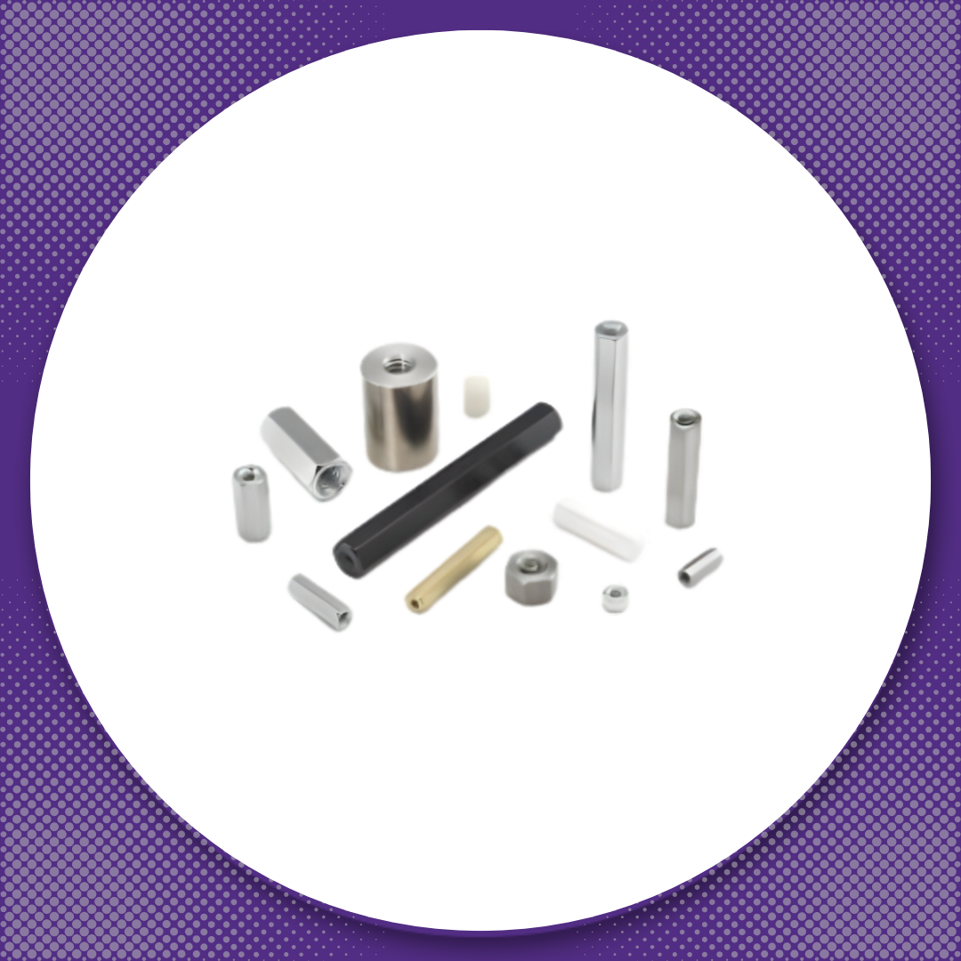 Fascomp female standoffs for PCB mounting and electronic assembly spacing
