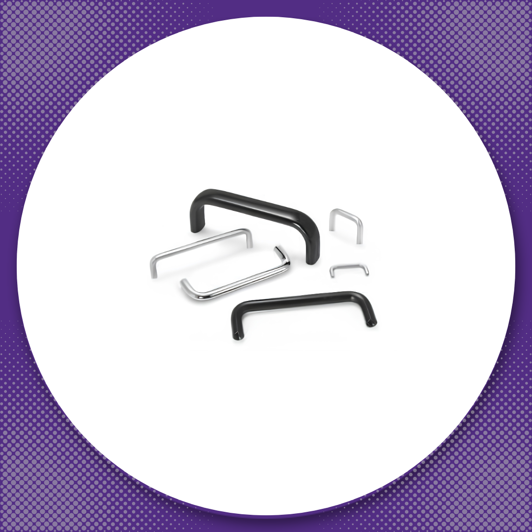 Fascomp handles for electronic enclosures and industrial equipment access