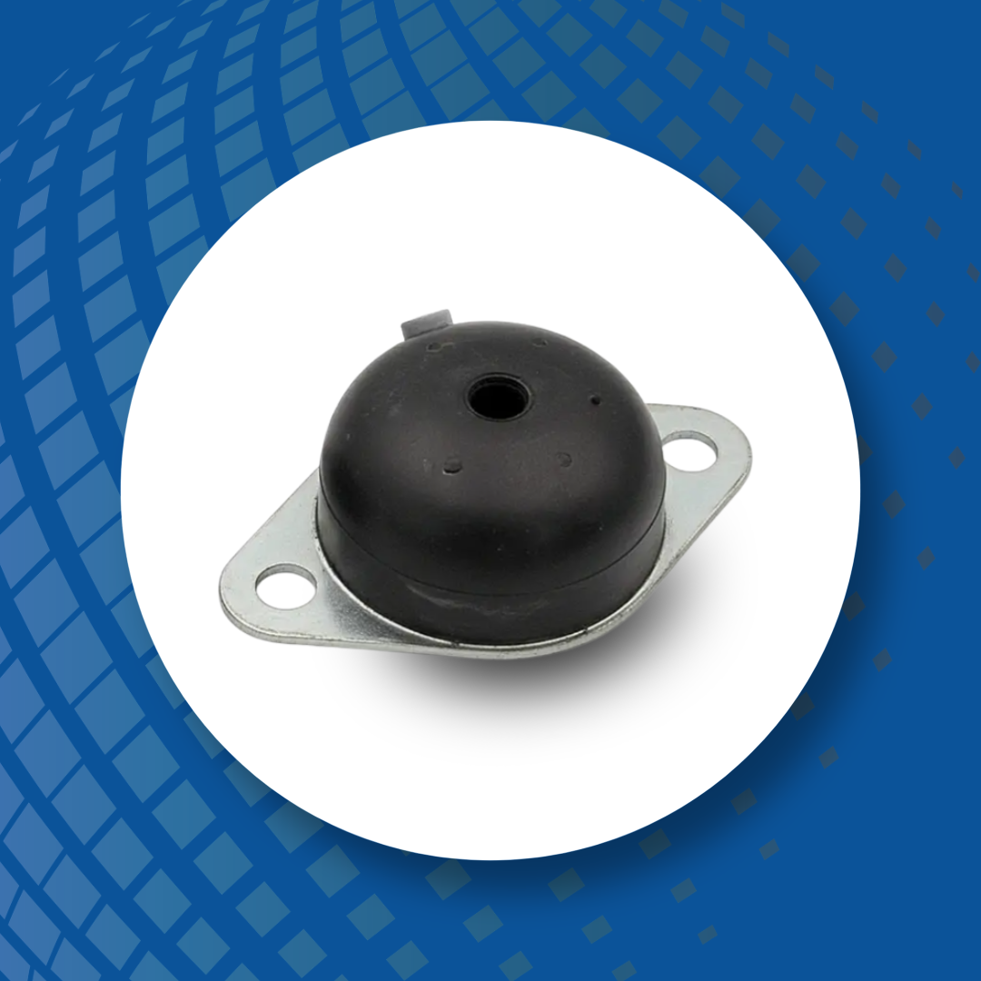Polybond dome style vibration mounts for flexible isolation and shock control