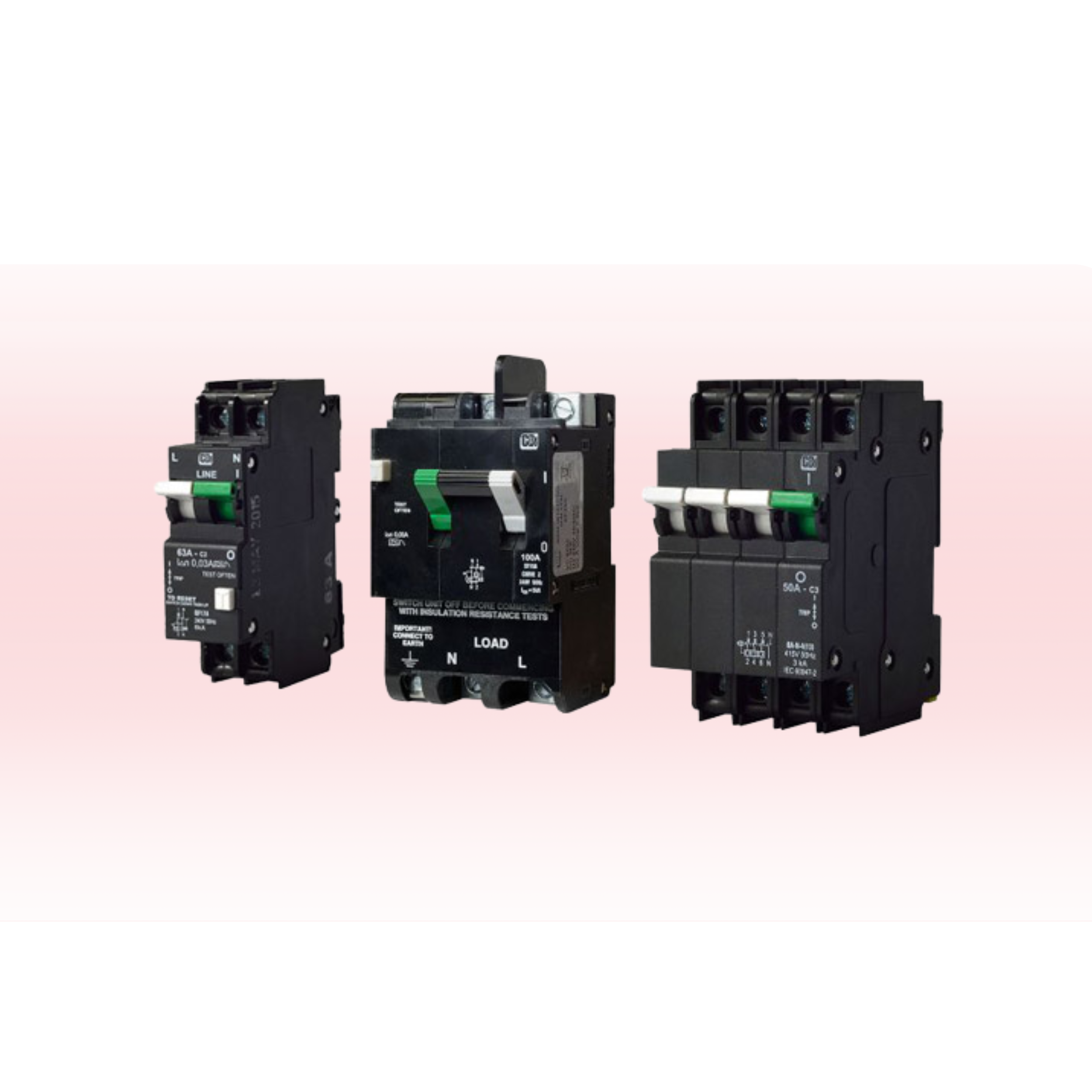 CBI earth leakage breakers for ground fault protection in commercial and industrial electrical systems