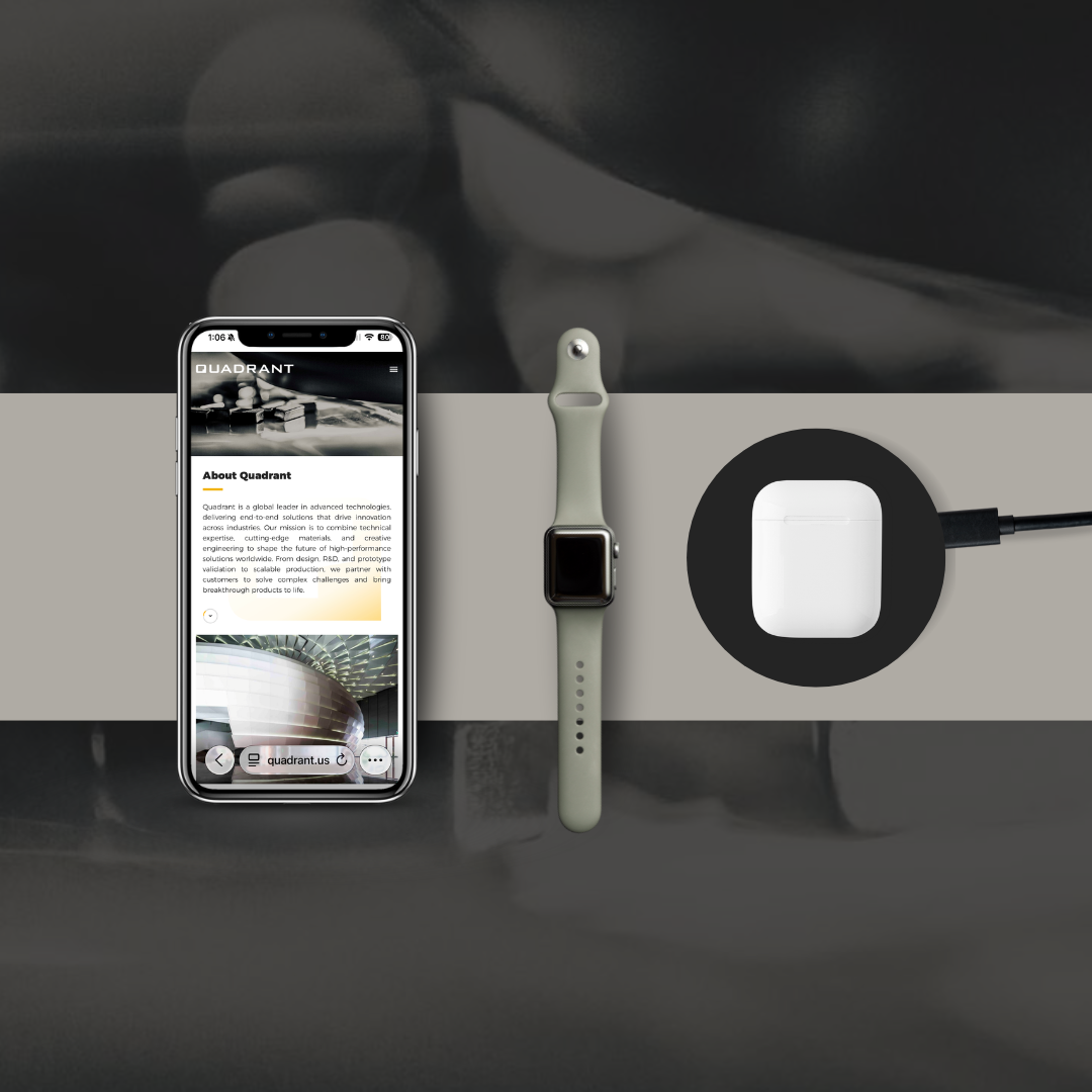 Quadrant Magnetic solutions for consumer electronics including wearable devices, sensors, and compact electronic systems