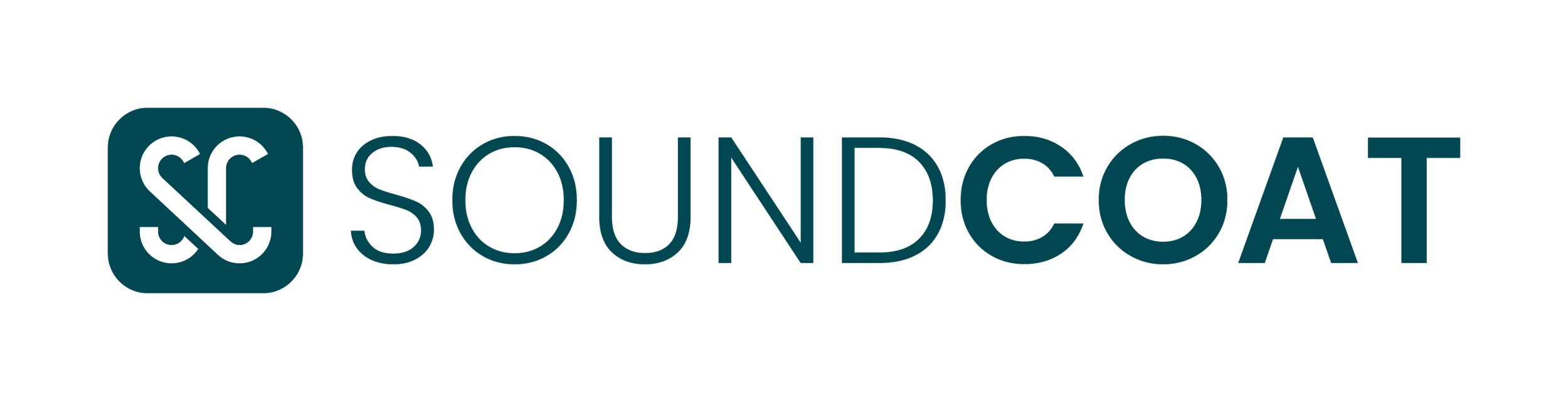 Soundcoat logo for acoustic insulation and vibration control solutions