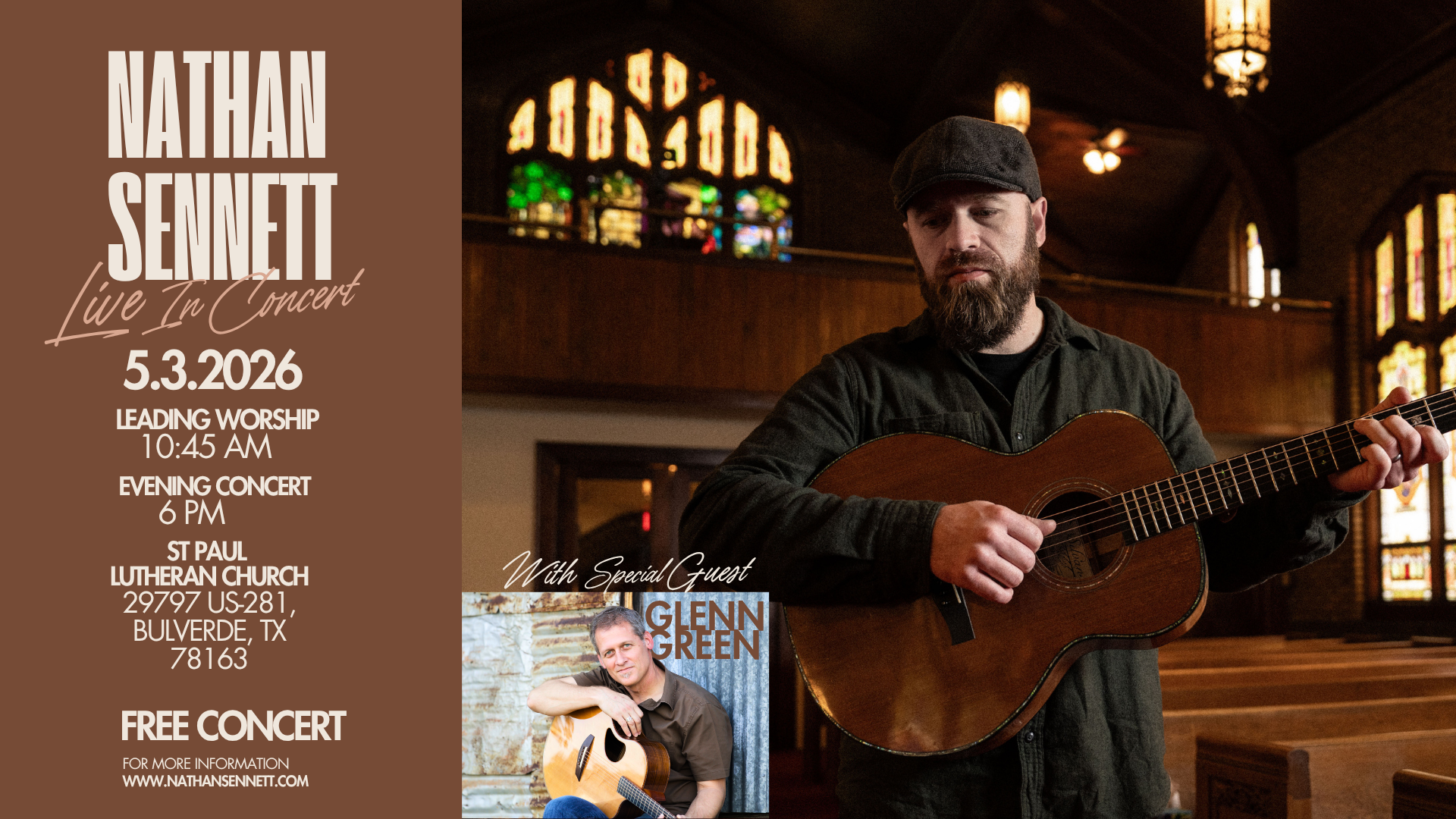 Nathan Sennett in Concert