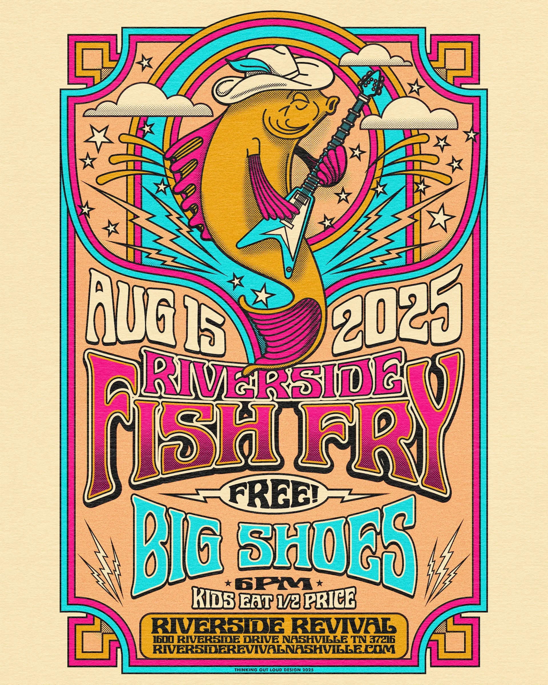 Riverside Fish Fry featuring Big Shoes — Riverside Revival