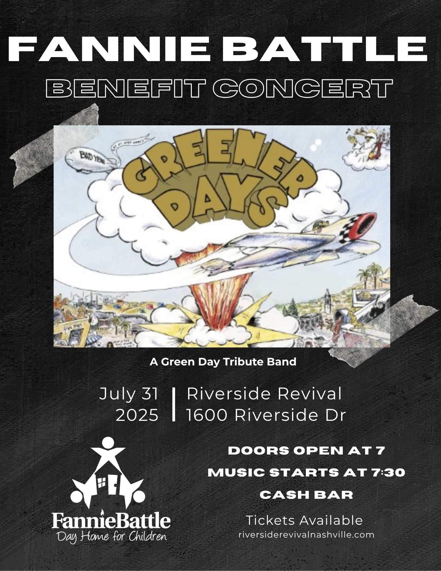Fannie Battle Benefit Concert: Greener Days