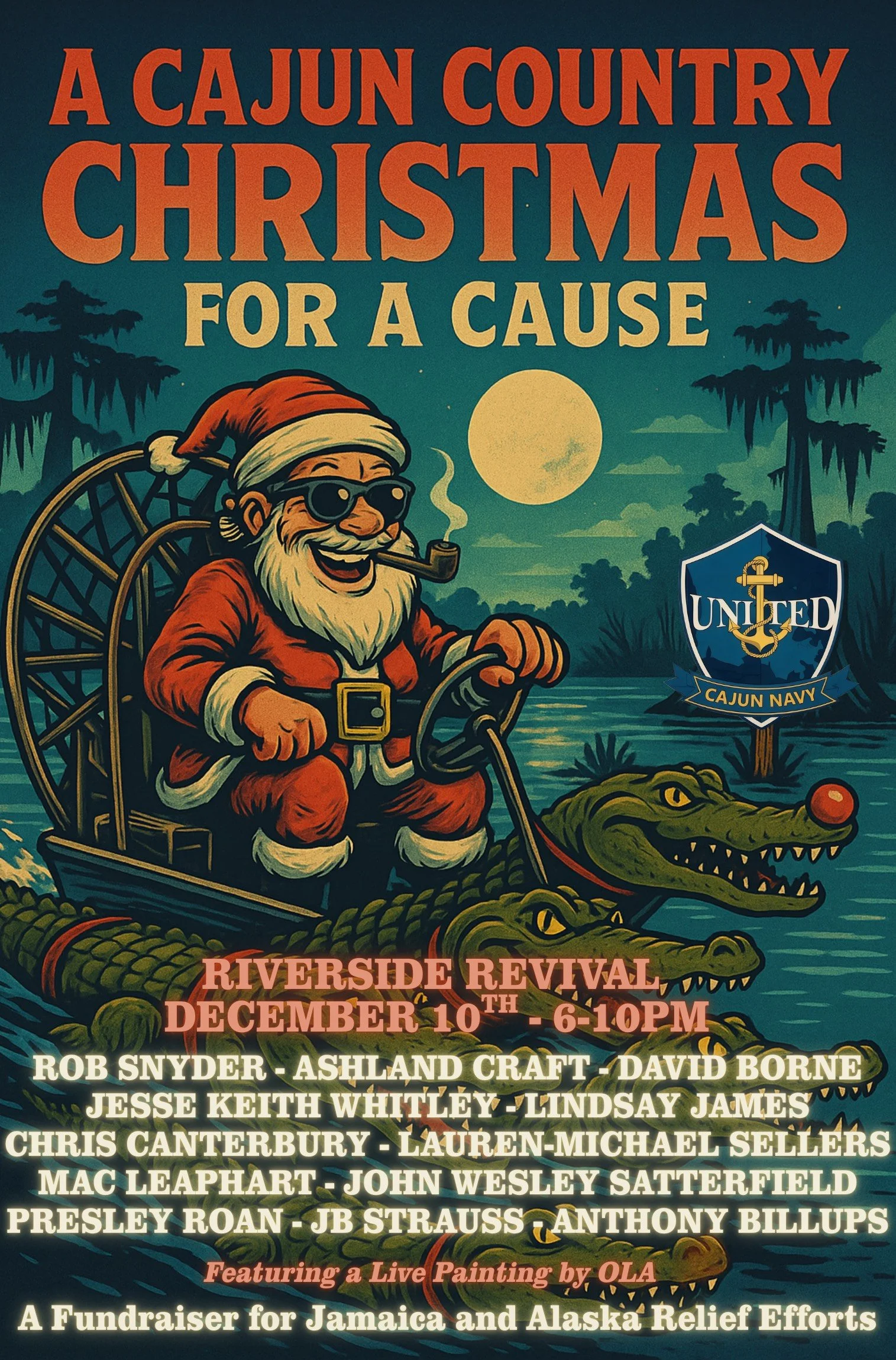 A Cajun Country Christmas for A Cause
