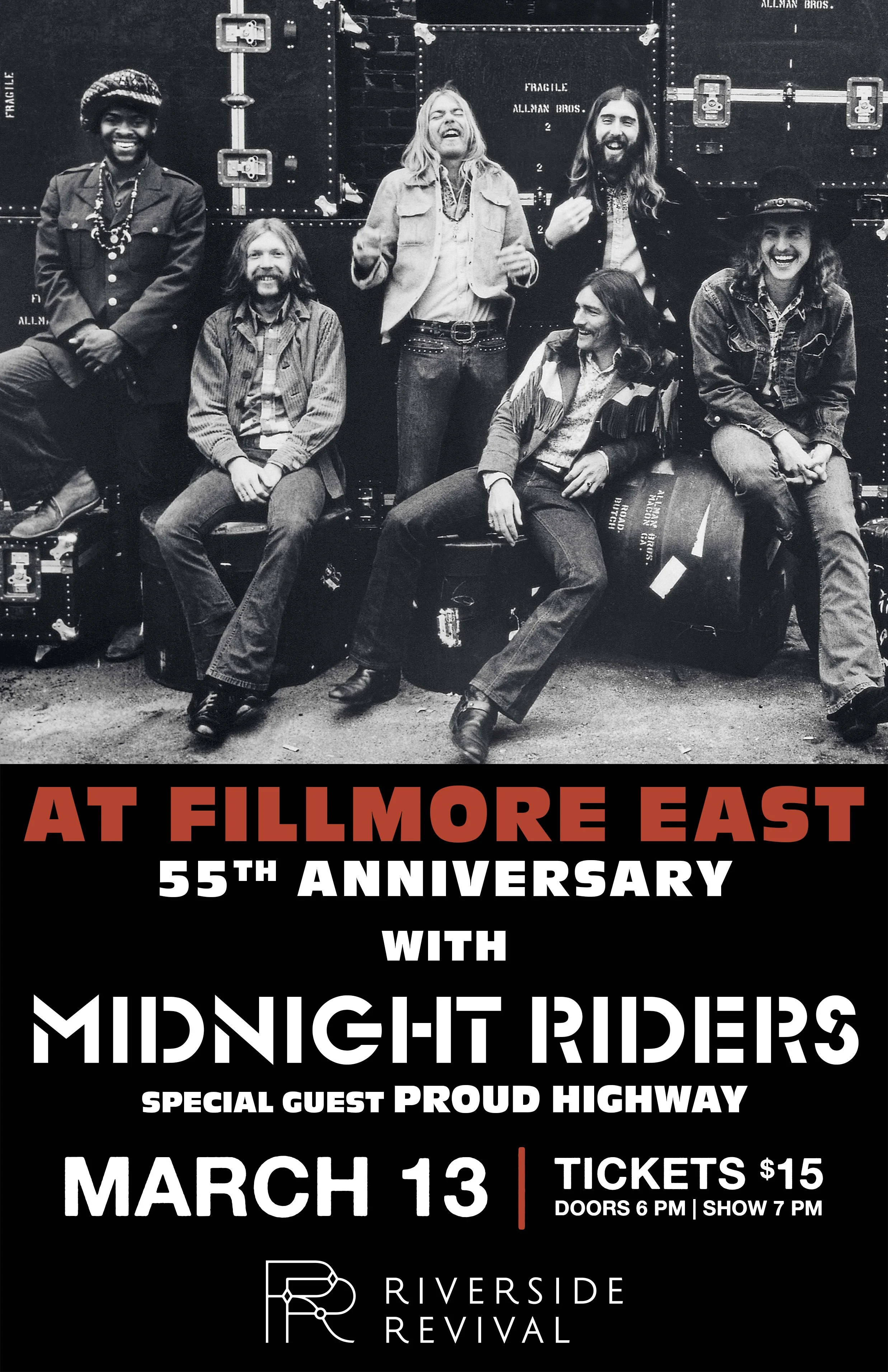 At The Fillmore East 55th Anniversary with Midnight Riders