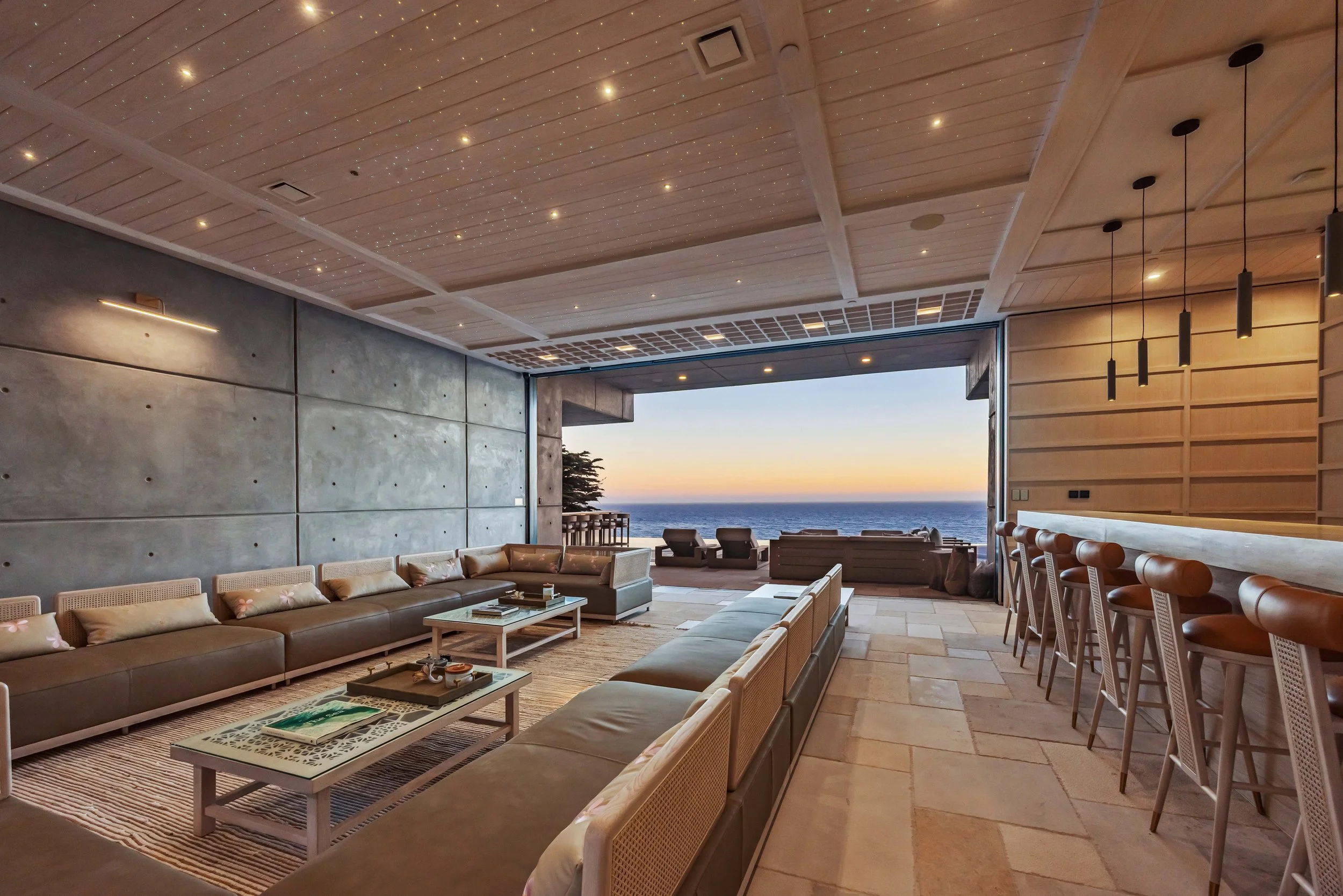 Sunset Twilight In Malibu Real Estate Photography Magma Blue Studios